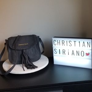 Christian Siriano Black Boho Bag